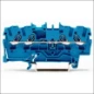 2002-1404 WAGO RAILKLEM TOPJS 4-DR 2.5MM BL