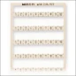  WAGO MINI-WSB MARK. OPDR. HOR. 1-10