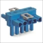  WAGO T-VERDELER 5P+VERGR CLIP BL