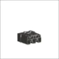  WAGO STEKER MALE PCB 3P ZWART HAAKS