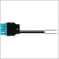  WAGO KAB MALE-OPEN 1M 2X1.5-BL. B2C