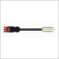  WAGO KABEL FEM-OPEN 1M 3X1.5 RD