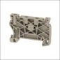 AEB 35 SCL/1 V0 WEIDMULLER END BRACKET WEMID DARK BEIGE