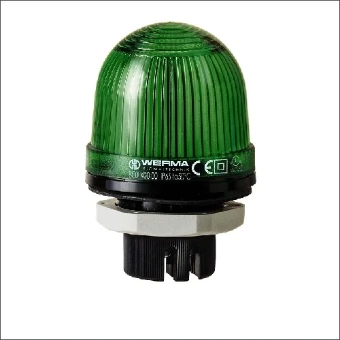801.200.75 WERMA LED PERMANENT EM 24VAC/DC GN