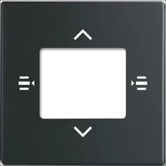 6108/61-885 ABB BUSCH- AFDEKPLAAT 6V BED KNX JAL MZW