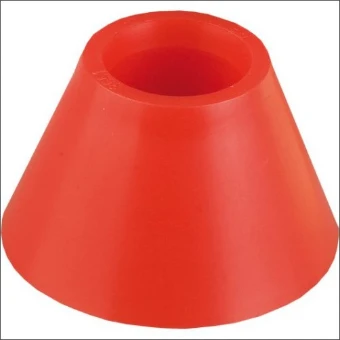 3551-R ABB HAF UITSP KEGEL 19MM ROOD