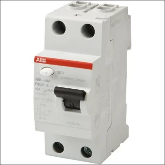 0903.751 ABB HAF AARDLEKSCHAK 2P 40A 30MA KL A