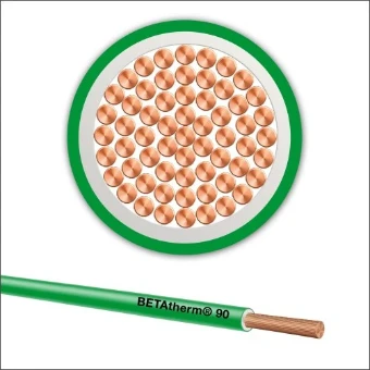 BETATHERM 90 0.75MM STUDER CAB VOEDINGSKABEL HV 0.75 GN R100