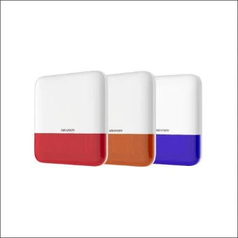 DS-PS1-E-WEO-STD/OR HIKVISION SIR FLITS DRAADL ORANJE IP65