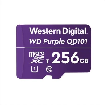 WDD256G1P0C WESTERN DI MICROSDXC PURPLE SCQD101 256GB