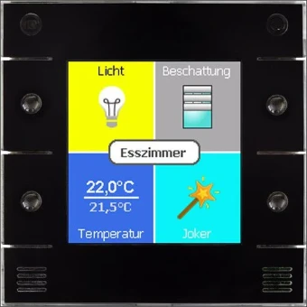 X-UL-10230AB DIGITALSTR LUX SCHAKELAAR ZWART