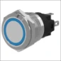  EAO DRUKKNOP RVS VERLICHT RING GRO