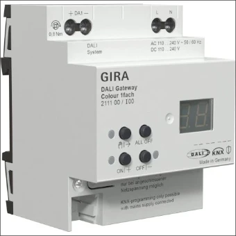 211100 GIRA KNX DALI GATEWAY COL 1V 64-KAN