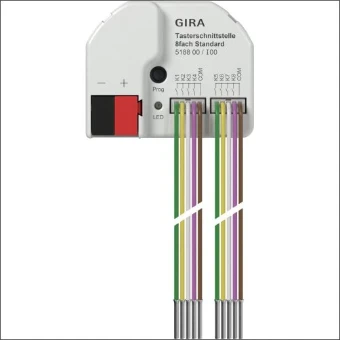 518800 GIRA DRUKC.I/F 8-V STANDARD KNX SEC