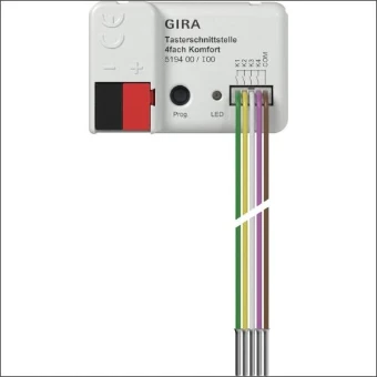 519400 GIRA DRUKC.I/F 4-V KOMFORT KNX SECU