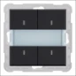 KNX BUSTASTER 4 FACH PEHA KNX BUS DRUKKNOP 4-VOUDIG NOVA