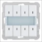 KNX BUSTASTER 8 FACH PEHA KNX BUSDRUKKNOP 8-VOUDIG NOVA