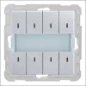 KNX BUSTASTER 8 FACH PEHA KNX BUS DRUKKNOP 8VOUDIG NOVA