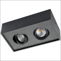 SGLIGHTING, Cube DTW zwart 2x LED