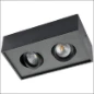 906233 SGLIGHTING GYRO CUBE DIMTOWARM ZWART 2X6W