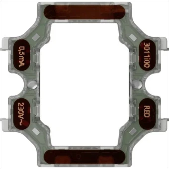 3793011 GIRA LEDVERL EL T3 0.5MA RD SERIE