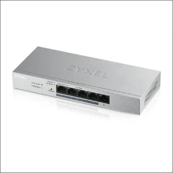 GS1200-5HPV2-EU0101F ZYXEL SWITCH 5P GBIT 4XPOE WEBMAN