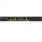  ZYXEL SWITCH 8P GBE POE SMART HYBR