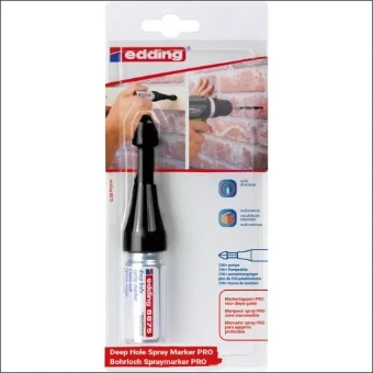 E-8875 PRO EDDING MARKER DIEPE GATEN ZWART BLIST