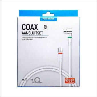 AANSLUITSET ZIGGO TECHNETIX AANSLUITSET VERSTERKER SHOP