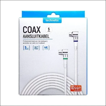 RLA++21-5-S TECHNETIX AANSL KAB CATV 5.0M WT HKS SHO