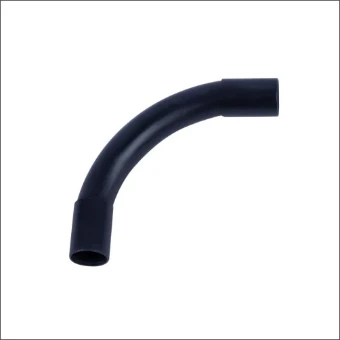 PVC BOCHT 25 R9005 PIPELIFE BOCHT PVC 25MM ZWART 90G UVS
