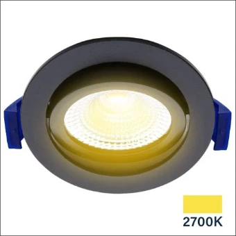 ED-10029 ECODIM INBOUWSPOT LED 2700K DIM ZWART