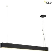 SLV, GLENOS® 1m PD black 3000K