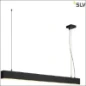 1001400 SLV GLENOS ZWART 1M 1XLED 3000K