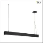1001403 SLV GLENOS ZWART 1M 1XLED 4000K