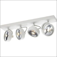 SLV, KALU QUAD QPAR111 CW white IP20