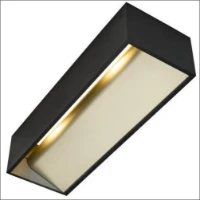 SLV, LOGS IN L WL TRIAC black/gold 3000K