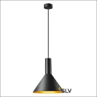 SLV, PHELIA 175 E27 PD black/gold