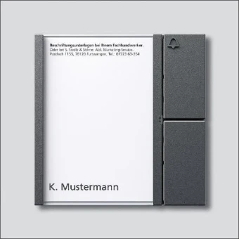 TM 612-1 DG SIEDLE TM 612-1 DG TOETSENMODULE