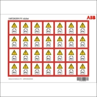 ABB HAF, Stickervel Hafonorm PV sticker