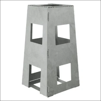 QBB2P ONEPOLE MONTAGESOKKEL 612X540X3MM