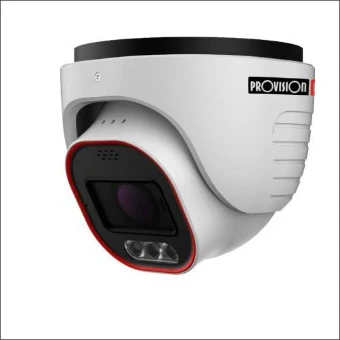 DI-340AD-MVF PROVISION CAM DOME 4MP DDA RO/BL STROB
