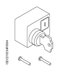 KEY LOCK T4-T5  MOTOR SAME KEY 20006 - 1SDA054906R1