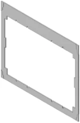 XLP 00 Frontframe f / 2 XLP 00 SJ - 1SEP407792R1007