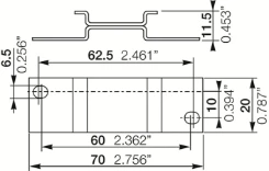 CT/CM adapter 22,5 mm - 1SVR430029R0100