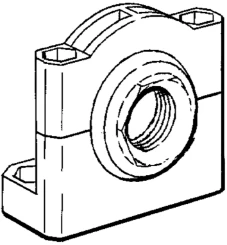 JSM64 Bracket for JSL10 ABB - 2TLA040007R0200