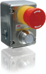 EstrongZ E-Stop 2NC/2NO, M20, SS, LED - 2TLA050220R0222