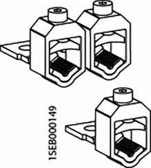 V-CABLE CLAMP SINGLE FOR 3P. INLINE - 1SEP304446R0001