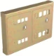 MECH. INTERLOCK T4-T5  PLATE FOR TYPE D - 1SDA054951R1