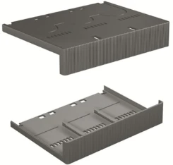 TERM. COVERS T7/T7M/X1  LOW  F. 4P 2PCS - 1SDA063094R1